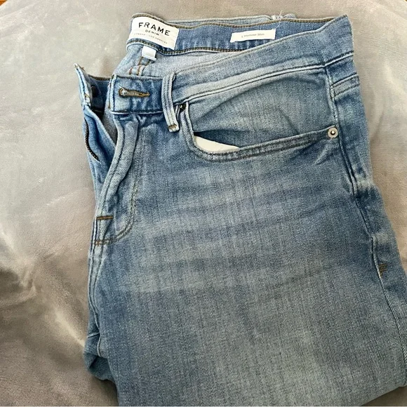 FRAME JEANS Men’s L'Homme Slim Size 34x32 - Picture 2 of 7